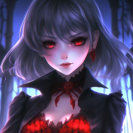 Вампир и девушка