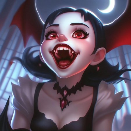 Девочка вампир