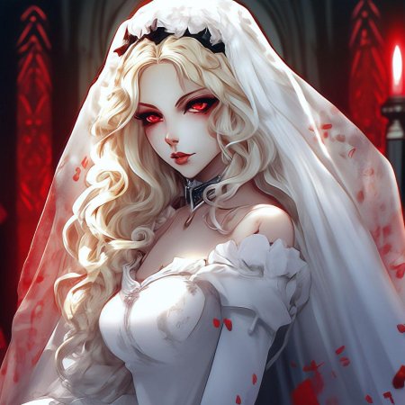 Девушка вампир