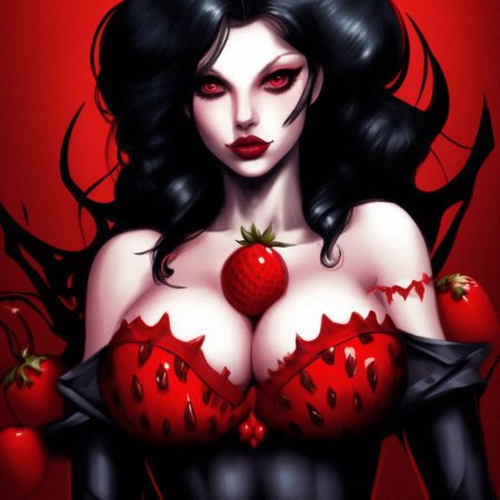 Сексуальная девушка вампир