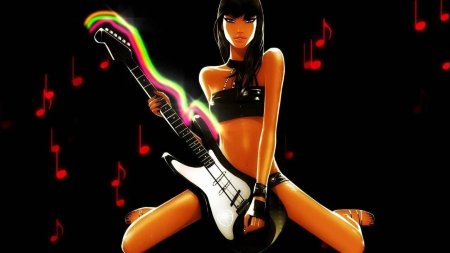 Девушка рок