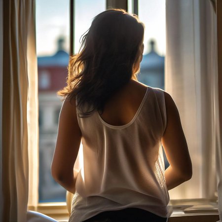 Женщина у окна