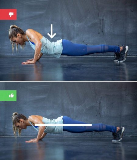 Правильные отжимания