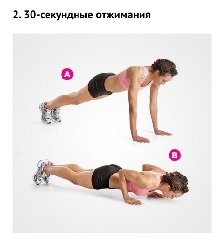 Отжимания от пола