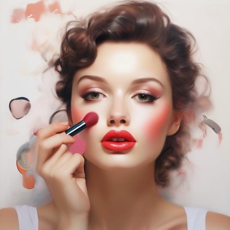 Макияж девушка