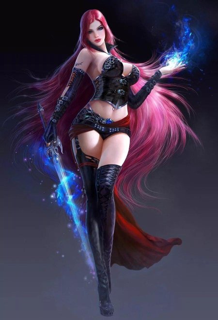 Девушки персонажи