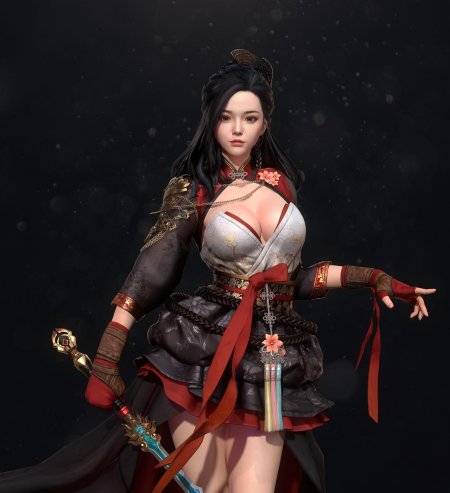 Девушка воин