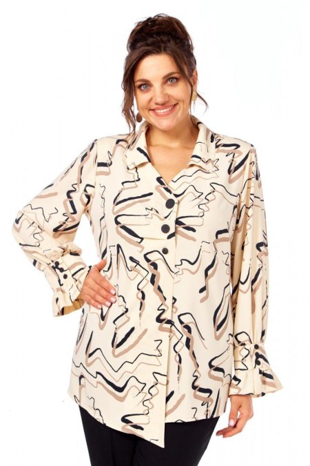 Блуза женская свободного кроя