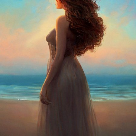 Женщина и море