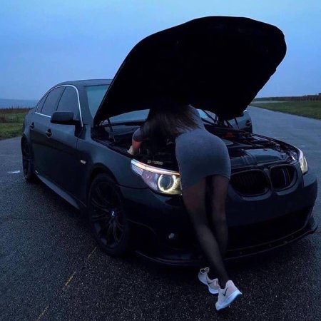 БМВ е60 и девушки