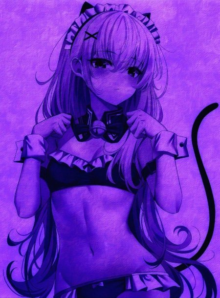 Аниме тянки под ультрафиолетом