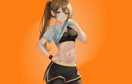 Anime sexy girl ai на рабочий стол