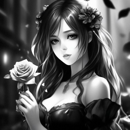 В стиле аниме