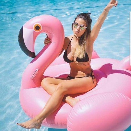 Надувной круг PLT Фламинго s0036