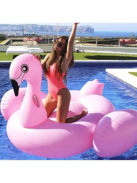 Надувной матрас Фламинго большой 192 см
