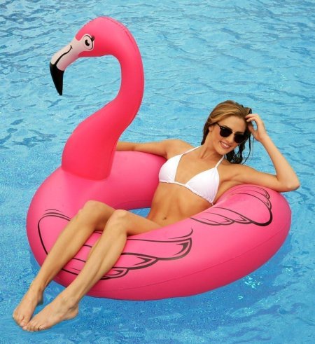 Надувной круг Фламинго 60