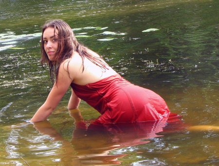 Мокрое платье