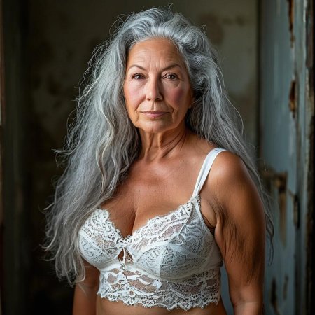 Седой волос