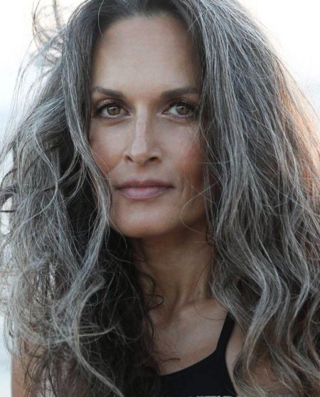 Седые волосы