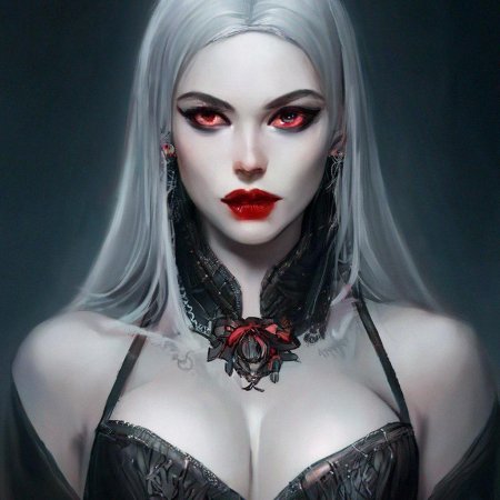 Девушка вамп