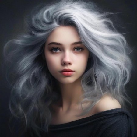 Серые волосы