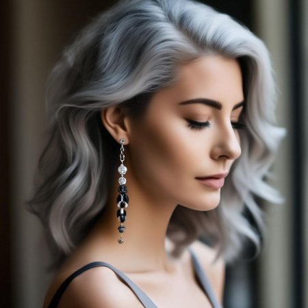 Красивая седина