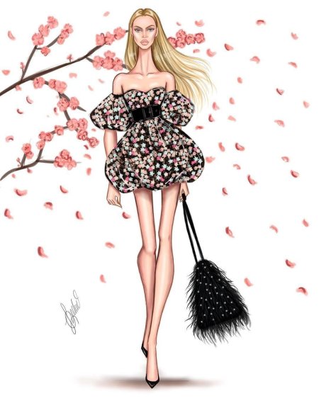 Модные иллюстрации