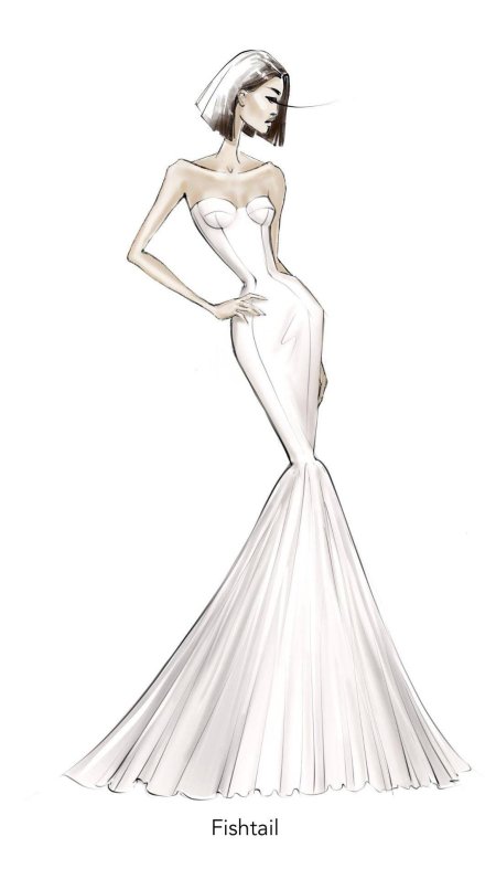 Эскизы от кутюр