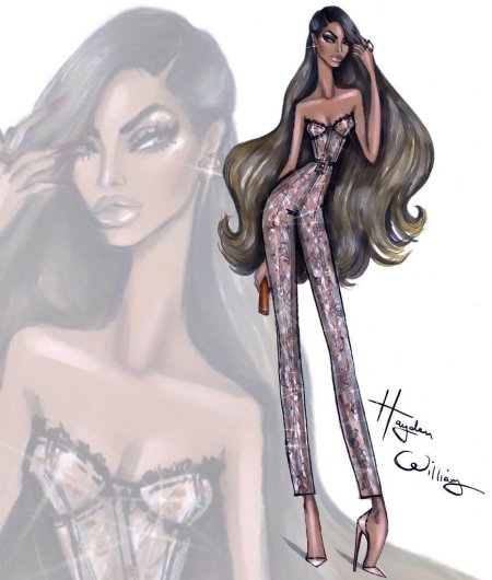 Фэшн иллюстрации Хайден Вильямс