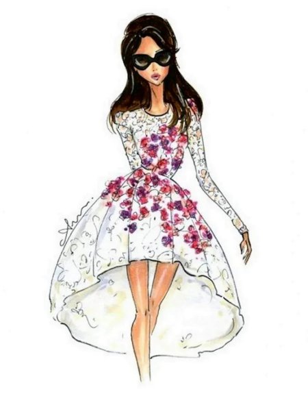 Модные иллюстрации