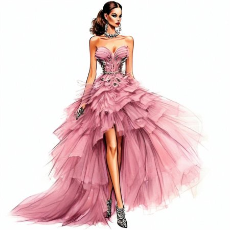 Модная иллюстрация