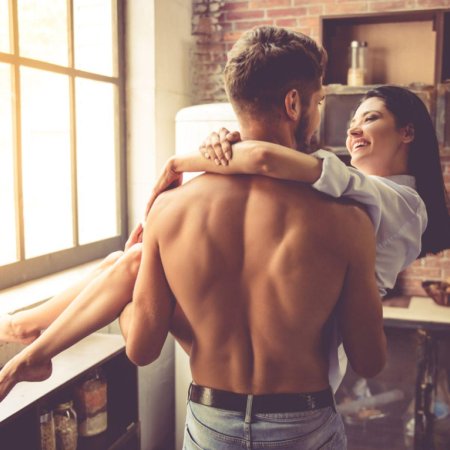 Мужская и женская спина