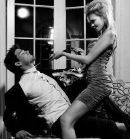 Стервозная женщина с мужчиной