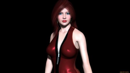 3д Графика девушки модели