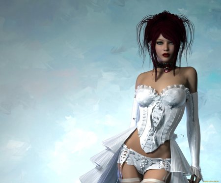 Девушки 3d Графика в белье