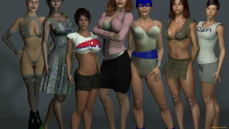 3д Графика люди