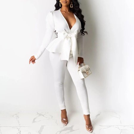 Брюки с воланами