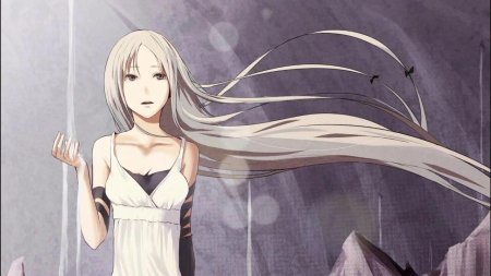 Геншин беловолосая