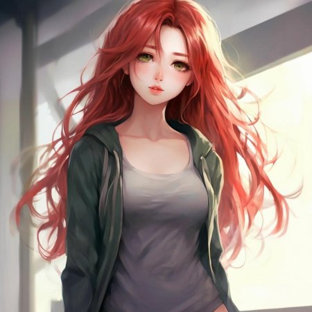 Аниме персонаж девушка