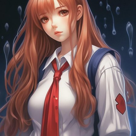 В стиле аниме