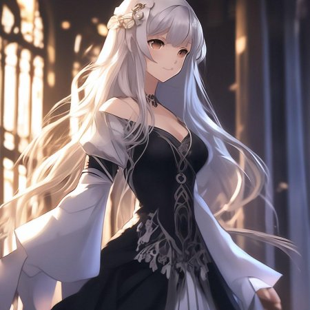 Аниме длинные волосы