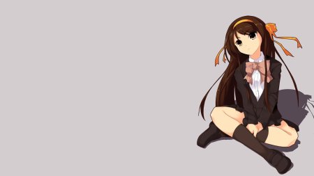 Харухи Судзумия с длинными волосами