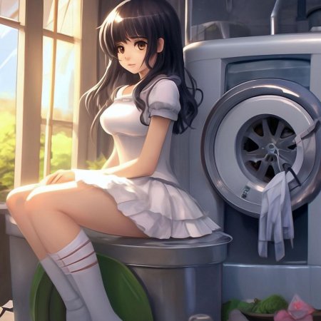 В стиле аниме