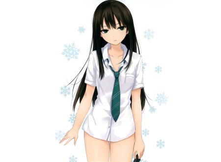 Тян в рубашке