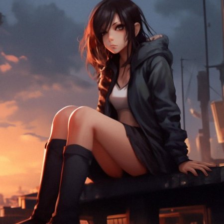 Аниме девушек