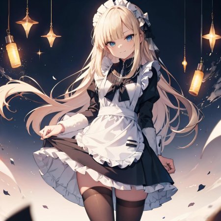 Аниме горничная