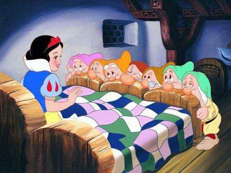 Белоснежка и семь гномов мультфильм