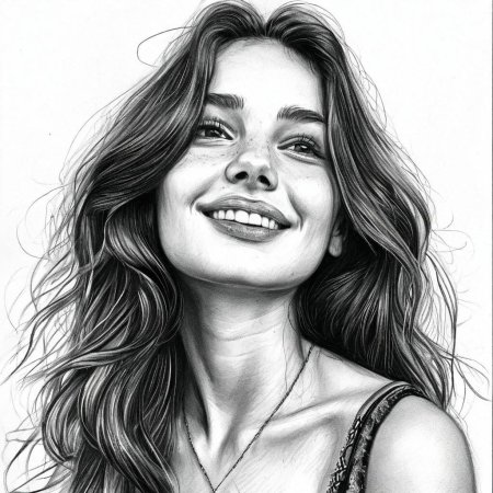 Портрет карандашами