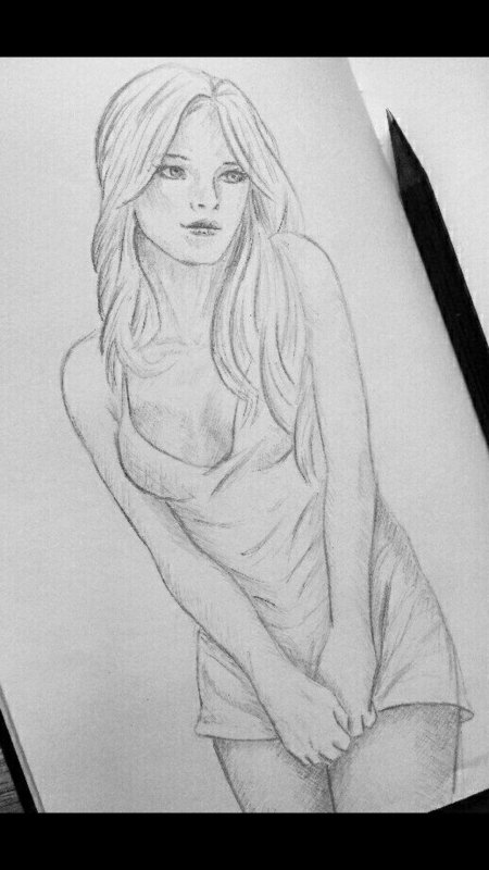 Набросок девушки