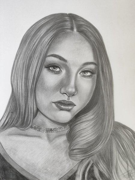 Портрет карандаш